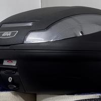 Bauletto Givi 47 litri + staffa originale+ cuscino
