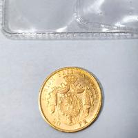 Marengo d’Oro 20 Franchi Belgio 1870 