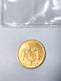 Marengo d’Oro 20 Franchi Belgio 1870 