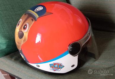 Casco Paw Patrol per Bambini di 6/7/8 anni 