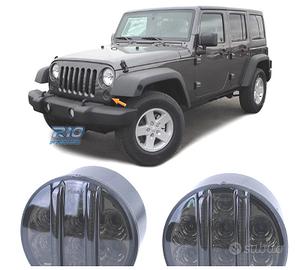 FRECCIE ANTERIORI JEEP WRANGLER JK 07-17 LED NERO 