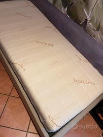 Materasso singolo Falomo fibra di bamboo