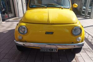 Fiat 500 anno 1971 libretto originale Asi