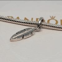 Charm Pandora Originale Piuma 