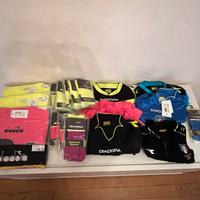 Lotto divise arbitro AIA figc diadora