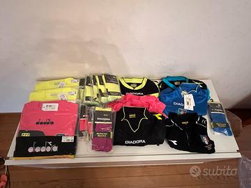 Lotto divise arbitro AIA figc diadora