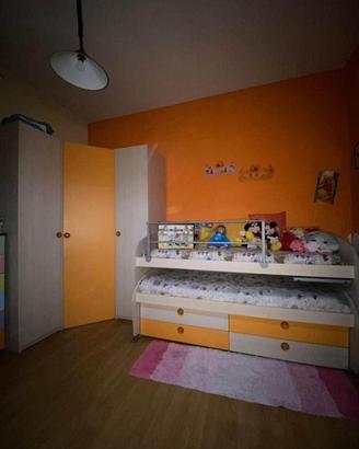 armadio e letto a castello