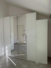 Guardaroba Ikea 5 ante con specchi