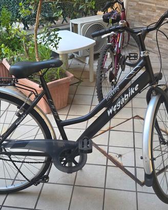 Bicicletta da Città/Trekking "Wegabike" nera 

