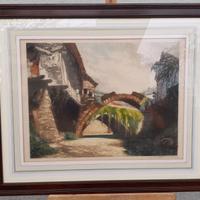 Stampa antica con cornice