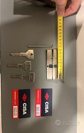 Cilindro serratura CISA axis P8 40/50