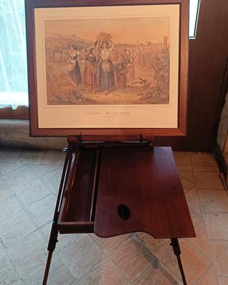 cavalletto / valigetta da pittore francese  900
