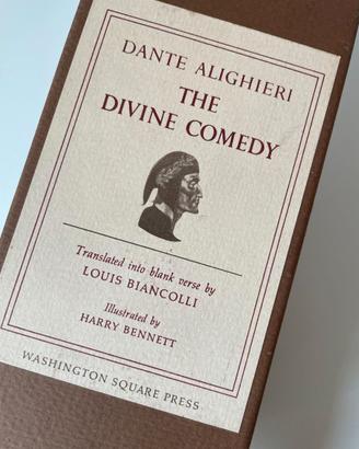 Libro "The Divine Comedy" illustrato