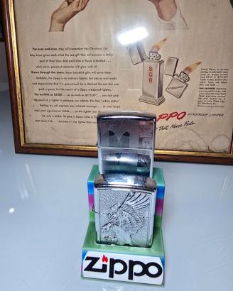 ZIPPO ESPOSITORE PER 2 ACCENDINI, LEGGI