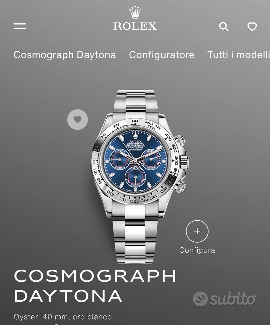 Configuratore rolex clearance