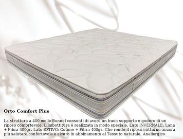 Materasso ortopedico 400molle