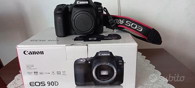 canon 90d+obiettivi 