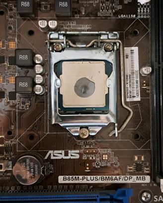 Scheda Madre ASUS B85M-PLUS + CPU Intel i3-4150