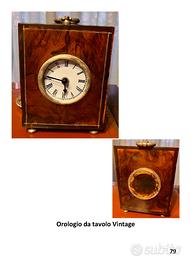 orologio da tavolo Vintage