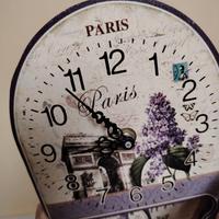 Orologio da parete a pendolo in legno con pila mai