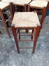 Sgabelli in legno