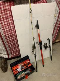 Canne da pesca + Valigetta