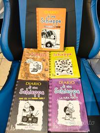diversi titoli della serie "diario di una schiappa