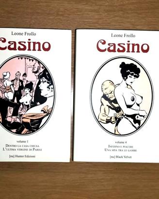 2 rari libri fumetti EROTIC.I. “CASINO” - L.FROLLO