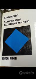 Markusevic - Funzioni analitiche