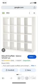 Scaffale libreria Kallax