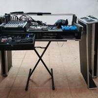 FLY CASE per Controller, PC, radio mic e mixer