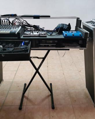 FLY CASE per Controller, PC, radio mic e mixer