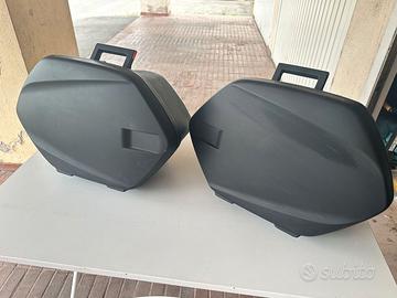 Borse laterali 20L + telaietti TRACER 7 Yamaha