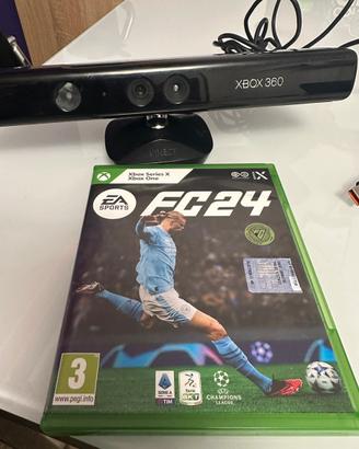 X BOX 360 kinect +FC 24