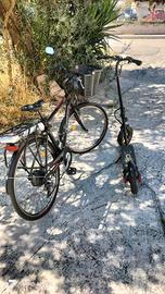 Bicicletta elettrica e monopattino elettrico 