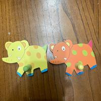 2 Appendiabiti in legno