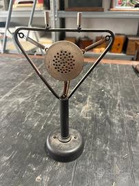 Microfono d'epoca a molla da tavolo anni 30/40