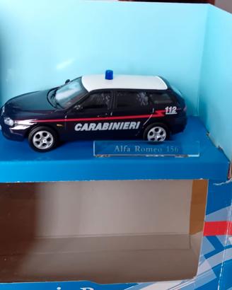 Modellino Alfa 156 sw Carabinieri  
