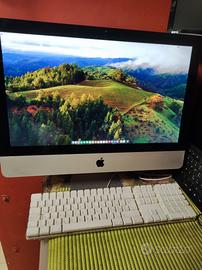 imac 21 pollici fatto upgrade ram e ssd