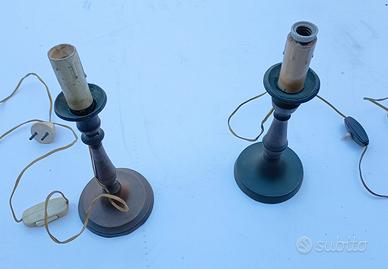 lampade in metallo vintage