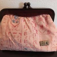 Pochette vintage in seta di BIKI Montenapoleone Mi