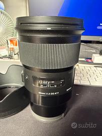 Sigma Art 50mm f 1.4 DG per Sony fe