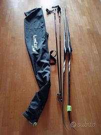 ski fondo Fischer Fiber/Fibre Crown bastoncini 