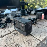 GoPro Hero 9 Black + Lente fisheye + accessori