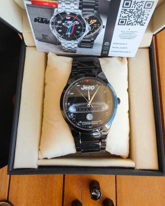 Orologio e portachiavi Jeep 