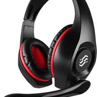 Ps4 xboxone cuffia rossa stereo headset wired stor