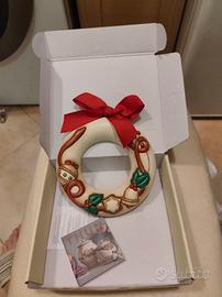 ghirlanda natalizia in ceramica Thun 