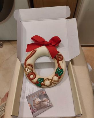 ghirlanda natalizia in ceramica Thun 