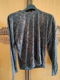 Maglia manica lunga animalier