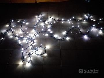 Lampadine natalizie colore bianco